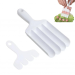 K&ouml;&ouml;gividinad Keetmine vorstikeetja Plastikust lihapalli lusikas Masin Suupallide komplekt Kala F2U9 A-1pcs