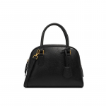 Pealmine kiht veisenahast minimalistlik Boston Bowling Premium ehtsast nahast naiste kott Suure mahutavusega k&auml;ekoti padjakott must