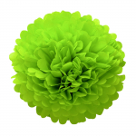 1tk komplekt 7,8-tolline rohelisest paberist lillede kaunistused s&uuml;nnip&auml;evapeoks Pom Pom paberist pallid rippuvad lilled Pom Pom 7.8 inch