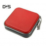 Spetsiaalsete siselehtedega hoiukast Niiskustolmukaitse Kompaktne struktuur Plaadi hoiukarp DVD-organisaatori &uuml;mbris valge