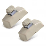 for Golf Jetta Passat Polo Seat Beetle P&auml;ikesesirmi klambri konksu kinnitusklambri vahetus plastikust siseviimistlus 3B0857561B beež