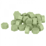 Perles de cire hexagonales 30 g - Vert clair roheline