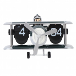 Lennuki 12-tunnine retropatareitoitega automaatne klappkell elutuppa metsaroheline v&auml;rv