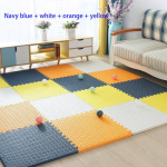 24 tk Xpe &Uuml;hendatud Paksendatud Vahtp&otilde;randamatt Laste Beebi Roomamismatt Imav Mustust H&uuml;lgav Pusle Libisemiskindel P&otilde;randamatt 30*30cm*24pcs