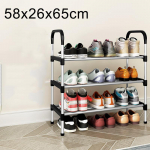 3-8-korruseline lihtne jalatsiriiul, mitmekihiline tolmukindel koduuksepealne kingakapp, ruumi s&auml;&auml;stev v&auml;ikese kingariiuli koost 3layer