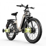 SHENGMILO S700 T&auml;iskasvanutele m&otilde;eldud elektriline jalgratas, 48V 17.5Ah paksude rehvidega e-jalgratas, mootor 2000W 50KM/H elektrijalgrattad brown
