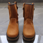 Eripakkumine: Ehtsast nahast l&uuml;hikesed saapad - Unisex retro ratsas&otilde;idu- ja Martini stiil, hingavad ja trendikad 38