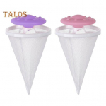 Ujuv Juuksefilter V&otilde;rk Pesumasin Korduvkasutatav Juuksep&uuml;&uuml;dja Pesumasin Lintp&uuml;&uuml;dmise Kott Koera Kassi Karva Eemaldaja 2pcs roosa