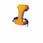 Koerte v&auml;lja rombi plahvatuskindel rinnarihm, keskmine ja suur koerarihm Kuldse retriiveri suure koera lemmiklooma rinnarihm S (recommended weight 6-5 kg) tumesinine v&auml;rv