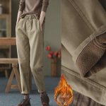 Naiste elastsed v&ouml;&ouml;kohaga haaremip&uuml;ksid &ndash; paksendatud, lisaks samet, &uuml;hev&auml;rviline 2023. aasta s&uuml;giseks/talveks M