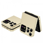 2,4-tolline kokkupandav mobiiltelefon Automaatne FM-raadio k&otilde;ne salvestamine Kiirvalimine Magic Voice Kahe SIM-kaardiga GSM lukustamata kokkupandavad mobiiltelefonid Varutelefon Without TF card kuld