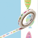 Masking Tape MT EX poissons 0,7cm x 7m