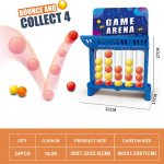 Klassikaline L&otilde;bus Laste Lauam&auml;ng Nelja Lipuga Vanema-lapse Klassikaline Strateegiline Lauam&auml;ng M&auml;nguasi Kingitus 02-Bounce Ball