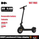 HX X9 v&otilde;imas elektriroller t&auml;iskasvanutele 500W 36V 15.6AH eemaldatava akuga t&otilde;ukeratas, ketaspiduriga elektriline t&otilde;ukeratas must