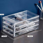 Meigikarbi akr&uuml;&uuml;list l&auml;bipaistev sahtliga jagatud stiilikorraldaja suure mahutavusega lauaarvuti kompaktne tolmukindel huulepulga hoiustamine