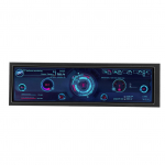8,8-tolline PC-temperatuuri monitor 1920x480 60Hz AIDA64 PC-anduri paneeli kuvarile CPU GPU SSD andmete temperatuur
