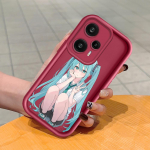 Pehme silikoonist ruudukujulise redeliga printimismustriga telefoni korpus, t&auml;iskaanega kaamera p&otilde;rutuskindel kaitse kummist &uuml;mbris Xiaomi Redmi jaoks Xiaomi 12 Lite tumepunast v&auml;rvi