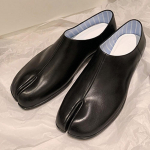 Burst H&otilde;bedased Tabi Kingad Naiste L&otilde;hestatud Varbaga Madalad Kevad Pehmed Mokassiinid Naiste Pealelibistatavad Slaidid 38