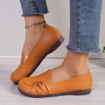 Naiste pealelibistatavad nahast mokassiinid kevad-s&uuml;gis mood baleriinad naiste vabaaja &uuml;mar nina armsad madalad kingad &otilde;e kingad tossud 35 must