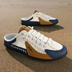 Meeste Slip-On tossud Stiilsed hingavast v&otilde;rgust v&auml;ljas ranna vabaajar&otilde;ivaste mitmek&uuml;lgsed tossud 46 pruun