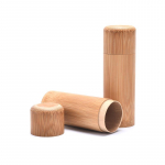 K&auml;sitsi valmistatud bambusest teekanister Spice Caddy hoiukarbi korraldaja teelehtede pudel