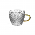 Klaasist teetassid V&auml;ikesed tassid Avaleht Klaasist teekomplekt Kohvitassi komplekt Tee Veetass Alustass Pihvimahla &auml;mber Lauakaunistus Teetass