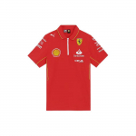 Puma T&auml;hetr&uuml;kiga Ferrari Mustriga Vabaaja L&uuml;hikeste Varrukatega Polo S&auml;rk Meeste Polo S&auml;rgid Punane 763602-01 L