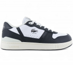 LACOSTE T-Clip Set 224 - Herren Sneakers Schuhe Wei&szlig;-Schwarz 748SMA0042147 ORIGINAL EU 41 UK 7.5