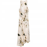 Zara Tie-Dye Prindiga V&ouml;&ouml;kohta Defineeriv Mugav Vabaaja Varrukateta Kleit Naiste kleidid Nude Must 8216017-070 XS