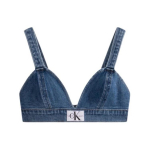 Calvin Klein Kirjalogo Denim Rinnahoidja Naiste rinnahoidja Sinine J223685-1A4 XS
