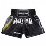 Tiigri Muay Thai Draakoni L&uuml;hikesed P&uuml;ksid Kickboxing Poks MMA UFC T&auml;toveeringukaitse Unisex Mehed Naised Laps Kiiresti Kuivav Tr&uuml;kiga Elastne K&otilde;rge V&ouml;&ouml;kohaga Treening XL