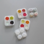 Mini Kassik&auml;ppade Kuju Epoks&uuml;vorm, Peegel- ja Mattviimistlusega Pind Keskel S&uuml;da Kassi Jalaj&auml;lg Vaiku Valamise Silikoonvorm