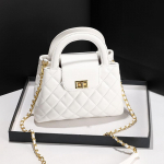 Suvine Uus Retro Kett Teemantkott Lukk Mitmek&uuml;lgne V&auml;ike Ruudukujuline Kott Crossbody Kott T&ouml;&ouml;le K&auml;imine Naiste Kott