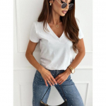 YYFS naistemood vabaaja suve kevade &uuml;hev&auml;rvilise tr&uuml;kiga l&uuml;hikeste varrukatega V-kaelusega pluusid ja s&auml;rgid S