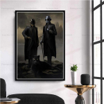 Abstraktne Daft Punk DJ Muusika T&auml;ht Kunstiteos Legend Moodne Plakati Prindid Seinakunst L&otilde;uendimaal Pilt Foto Kingitus Tuba Kodu Dekoor 20x30cm no frame gray