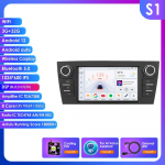 Hizpo Intelligentne 7'' 7862 AI 2din Android 13 Autoraadio Multimeedia Video M&auml;ngija BMW 3. seeriale E90 E91 E92 E93 Navigatsioon GPS Carplay 4G RDS S1 8Core 3G 32G AI