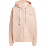 Adidas X Stella McCartney T&auml;is-lukuga Kahepoolne Kootud Spordi L&otilde;tv Kapuutsiga Pikkade Varrukate Jakk Naiste Jakk Aurav-Roosa JI5160 S