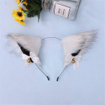 Cosplay Girl Plush karvased kassik&otilde;rvad, peakatete aksessuaar kaamera t&uuml;drukute peoks One size