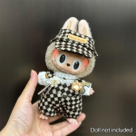 Mood Riided Ropa Labubu Riided R&otilde;ivakomplekt Nuku Aksessuaarid 15/17cm Labubu V2 V1 Pl&uuml;&uuml;sist Nuku Traksid &Uuml;likond NO DOLL