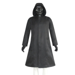 Lastemust pikkade varrukatega Cosplay Coat Trench-mantel 130
