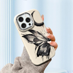 &Uuml;hev&auml;rviline h&otilde;bedase servaga objektiiv Rasvane korpus Pehme TPU vedel silikoonkate P&otilde;rutuskindel telefoni&uuml;mbris Huawei Honor iPhone Infinix Tecno Vivo jaoks iPhone 14 valge