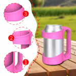 Can Holder for Drinks, Sleeve Beverages, Organizer Portable Cup Storage in Outdoor Settings