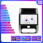 Ossuret Android-autoraadio Nissan X-Trail 2 T31 XTrail T31 MX6 2007-2013 2015 jaoks Android Auto Stereo CarPlay Multimeediapleier 7862 Intelligente GPS S8 8Core 8G 128G AI