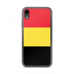 Coque iPhone - PIXELFORMA - iPhone XR - Drapeau de la Belgique - Silikoonist supp - Kaitse t&auml;ielik
