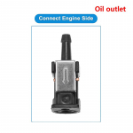 K&uuml;tusetoru pistik p&auml;ramootor 1/4 6mm isane 5/16 8mm emane vooliku liitmik toru adapteri &uuml;hendus