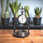 Messingist Premium Kvaliteediga Viktoriaanlik London 1876 Riputatav Lauakell Kompassiga Pulmakink Aastap&auml;eva Kingitus Ideaalne Kingitus Talle