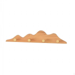 Coat Rack Wall Mount Hat Saving with Screw over Door Towel Hanger for Keys Bags Towels 4 hook