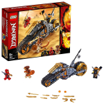 LEGO Ninjago Cole'i k&otilde;rbemootorratas 70672 Ehitusklotsid M&auml;nguasi Poistele orange