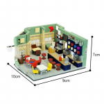 Buildmoc Ideed Arhitektuur Gilmoreds House T&uuml;drukud Luke's Diner Restoran Ehitusklotsid M&auml;nguasjad Lastele MOC-46310 Kingitused