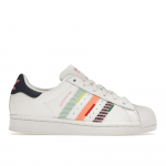 adidas Superstar Mitme terava triibuga naiste tossud Valge Pilvevalge &Ouml;&ouml;taevane GW9783 36⅔